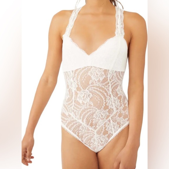 Free People Other - NWT Intimately Free People Midnight Hour Lace Bodysuit